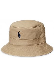 Kapelusz Polo Ralph Lauren beżowy damski