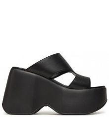 Klapki Vic Matié czarne damskie