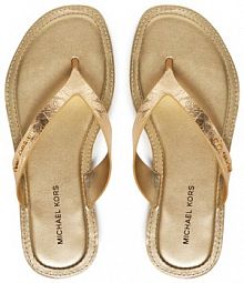 Japonki MICHAEL Michael Kors złote damskie