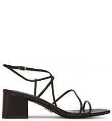 Sandały na obcasie Steve Madden czarne