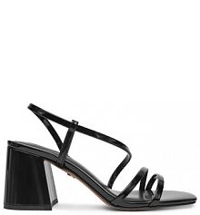 Sandały na obcasie Nine West czarne