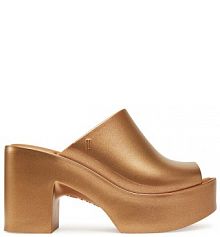 Klapki Melissa złote damskie