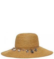 Kapelusz Guess beżowy damski