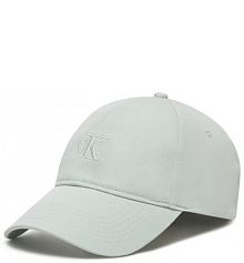 Czapka z daszkiem Calvin Klein Jeans szara damska