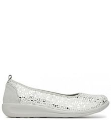 Półbuty Comfortabel białe damskie