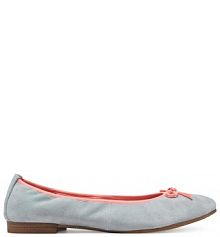 Baleriny Tamaris błękitny