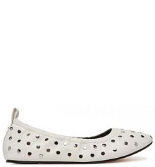 Baleriny MICHAEL Michael Kors białe