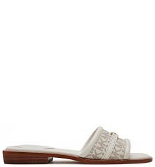 Klapki MICHAEL Michael Kors écru damskie