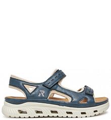 Sandały Rieker niebieskie damskie