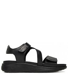 Sandały na obcasie Tamaris czarne