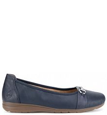 Baleriny Rieker granatowe