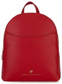 Plecak Beverly Hills Polo Club czerwony damski