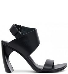 Sandały na obcasie United Nude czarne