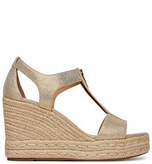 Espadryle MICHAEL Michael Kors złote damskie