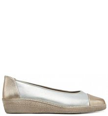 Baleriny Gabor srebrne