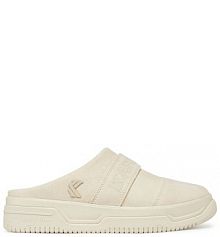 Klapki Karl Kani beżowe damskie