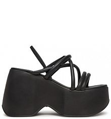 Sandały na obcasie Vic Matié czarne