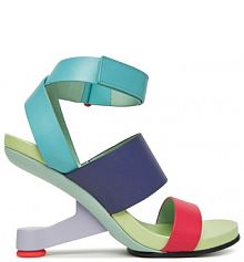 Sandały na obcasie United Nude kolorowe