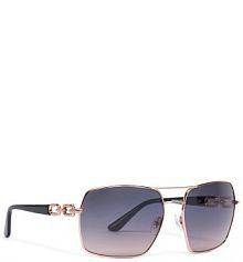 Okulary Guess brązowe damskie