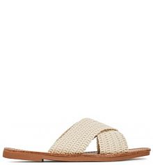 Klapki DeeZee beżowe damskie