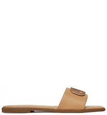 Klapki DeeZee beżowe damskie