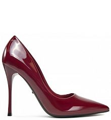 Szpilki DeeZee bordowy