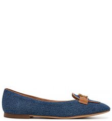 Baleriny Tamaris granatowe