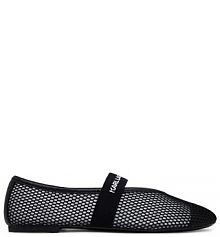 Baleriny KARL LAGERFELD czarne