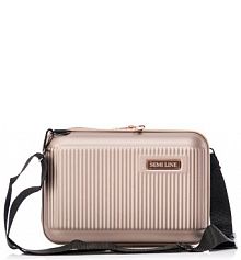 Walizka Semi Line złota