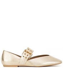 Baleriny DeeZee złote