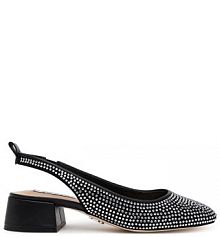 Sandały na obcasie Steve Madden czarne