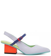 Sandały na obcasie United Nude fioletowe