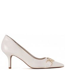 Szpilki Nine West écru