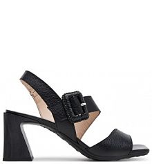 Sandały na obcasie Hispanitas czarne