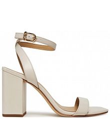 Sandały na obcasie MICHAEL Michael Kors écru