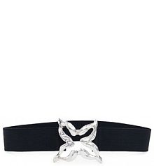 Pasek Desigual czarny damski