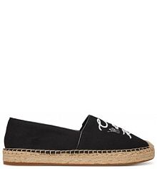 Espadryle KARL LAGERFELD czarne damskie