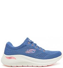 Sneakersy Skechers niebieskie damskie