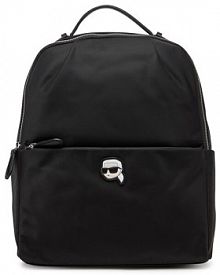 Plecak KARL LAGERFELD czarny damski