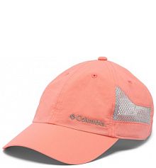 Czapka z daszkiem Columbia czerwona damska
