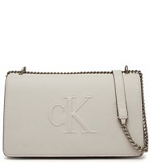 Torebka wieczorowa Calvin Klein Jeans biała
