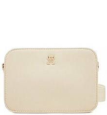 Torebka listonoszka Tommy Hilfiger beżowa