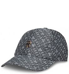 Czapka z daszkiem Tommy Hilfiger granatowa damska