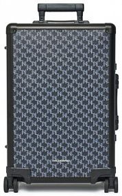 Walizka KARL LAGERFELD granatowa