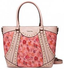 Torebka shopperka Laura Vita różowa