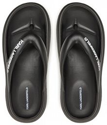 Japonki KARL LAGERFELD czarne damskie