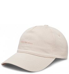 Czapka z daszkiem Calvin Klein Jeans różowa damska