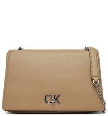 Torebka wieczorowa Calvin Klein beżowa