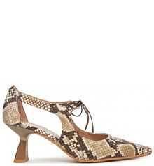 Czółenka Hispanitas brązowe