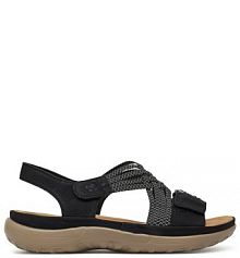 Sandały Rieker czarne damskie